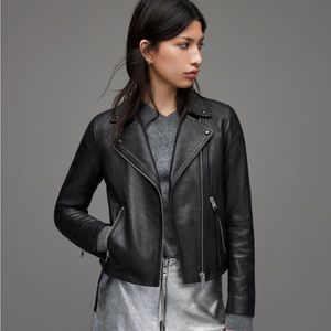 ALLSAINTS DALBY LEATHER JACKET